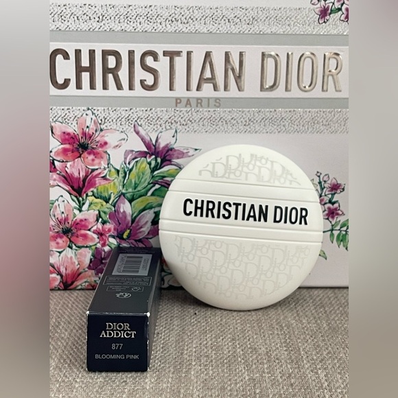 DiOR Set⭐️🎁Gift Box🎁Full-Size Dior Le Baume & Dior Addict🌸877 Blooming Pink - Picture 3 of 13